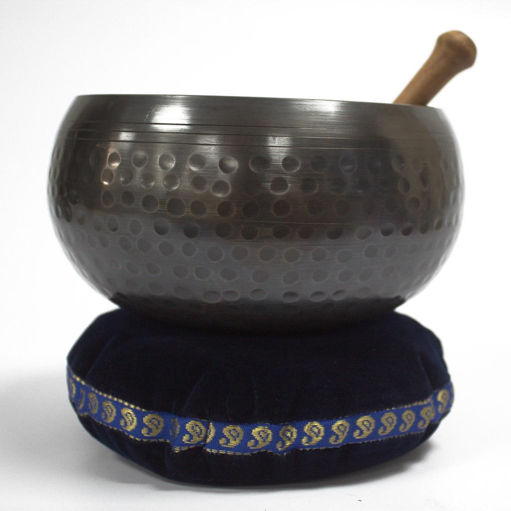 Singing Bowl Cushion Velvet 11 Cm