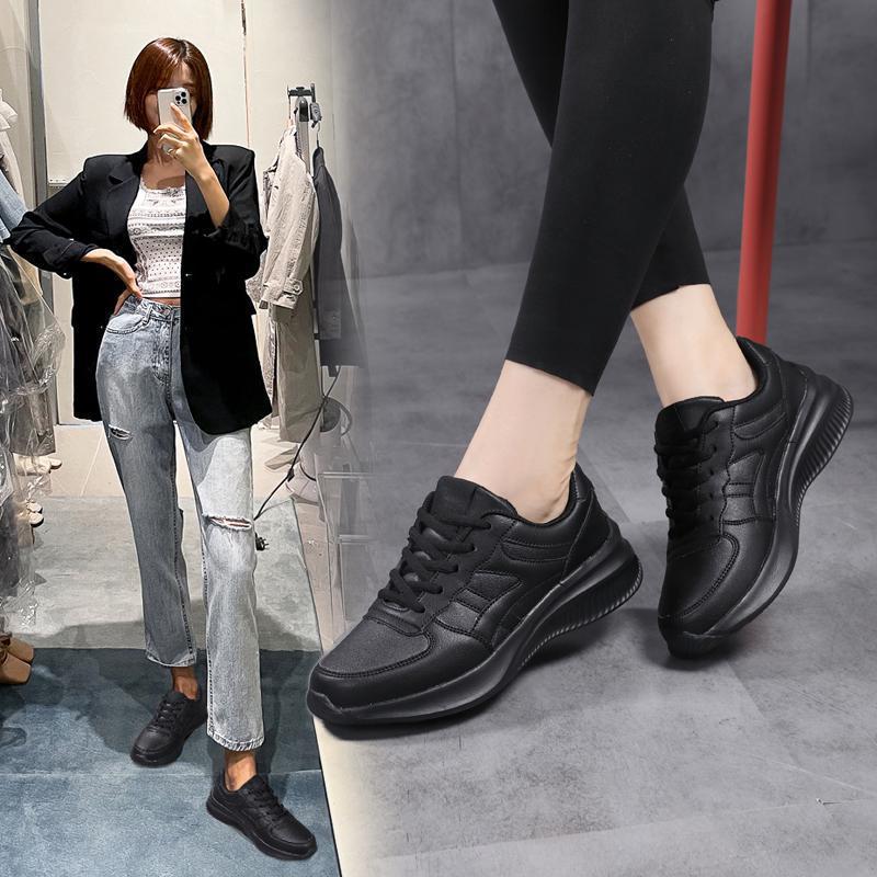 

Поварская обувь нескользящая, водонепроницаемая и маслостойкая, специальная рабочая для кухни, женская, весенне-осенняя, спортивная, с мягкой подошвой, для задней кухни, черная 37