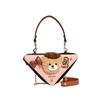 Prada Cosmetic Bag/toiletry Bag [Customized Bag] Pink Gold Bear Interesting Niche Trendy High-Level Light Mature Simple Fashionable Pink Gold Bear Fun
