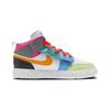 Air Jordan 1 Mid ALT SE PS Bianco Ombra Scuro Rosa Iper Giallo Taxi FJ3462-100