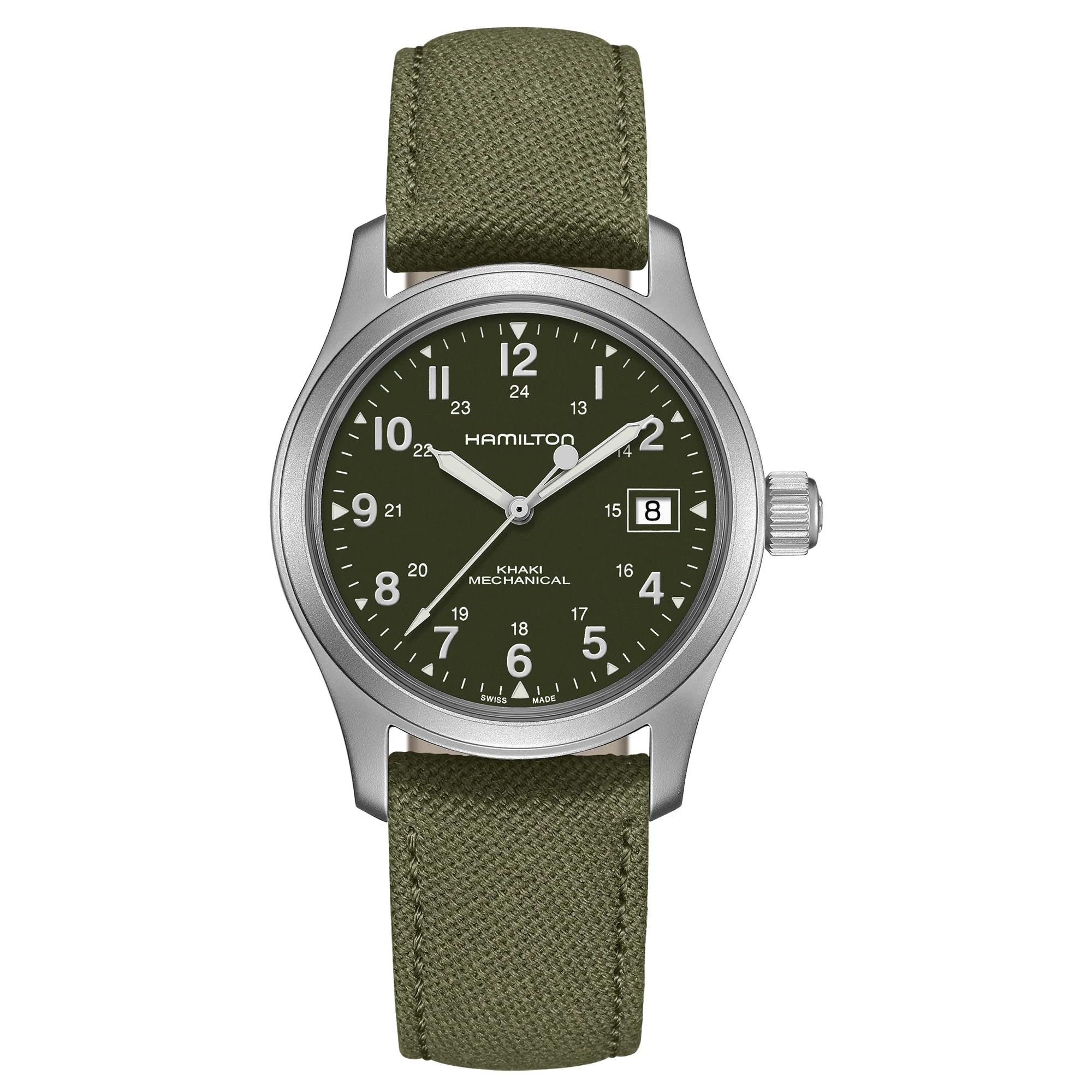 

HAMILTON Watch Genuine Warranty Khaki Field Mechanical Manual Winding H69439363 Unisex Imported [Hamilton] [Regular Product]