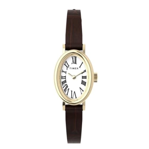 

TIMEX Women s Cavatina Watch TW2W78500, Quartz Movement, 3 ATM Water Resistance, Mineral Glass, White Dial, Brass