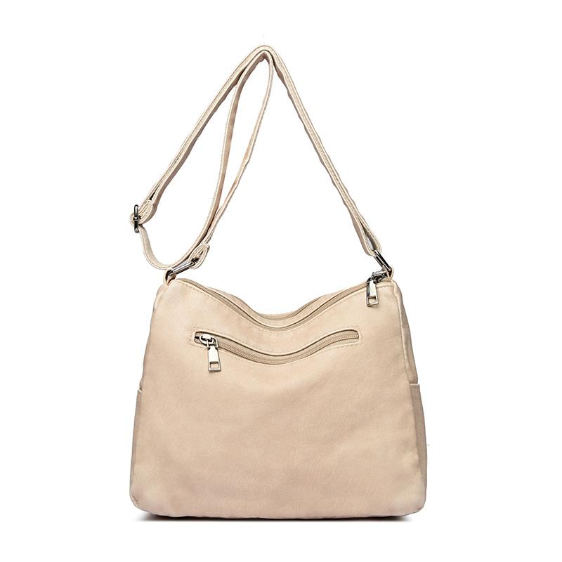 Women's Large Capacity Bag Multi-compartment Crossbody Bag Commuter Shoulder Bag