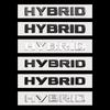 Автомобіль 3D Hybrid Fender Trunk Letters Logo Badge Emblem Decals Sticker for Mercedes Benz S400 E350 GLE450 W211 W212 W163 W221 W222