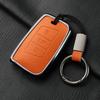 Metal And Leather Car Key Case Cover For Vw Volkswagen Passat B8 Cc Arteon Magotan Gte Skoda Fabia Superb A7 Kodiaq
