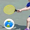 Kinder Tennisschläger Übungsgeräte Solo-Trainer mit Basis und Ball für den Strand