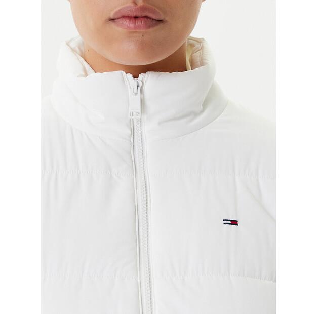 Mid-season Jacket Tommy Jeans DW0DW20958, White, Standard Fit