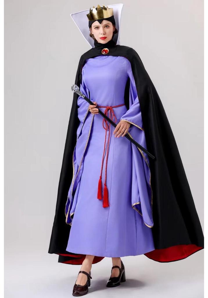 Plus Size Halloween Snow Queen Fairy Tale Costume Set