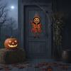 Funny Door Hanging Ornaments 2D Printed Witch's Doorplate Retro Decorative Plate  Christmas