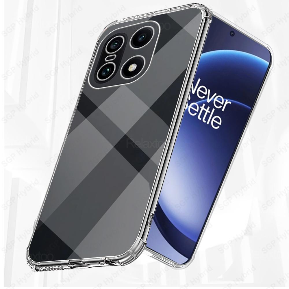 For OnePlus 15 Case Clear Shockproof Silicone Soft Coque One Plus 15 OnePlus15 5G Global Transparent TPU Protection Phone Cover For OnePlus 15 5G