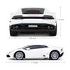 Rastar RC Car Lamborghini Huracan RC Model Car Toy Car Remote Control Car Scale White LP610-4 1/24 2.4GHz