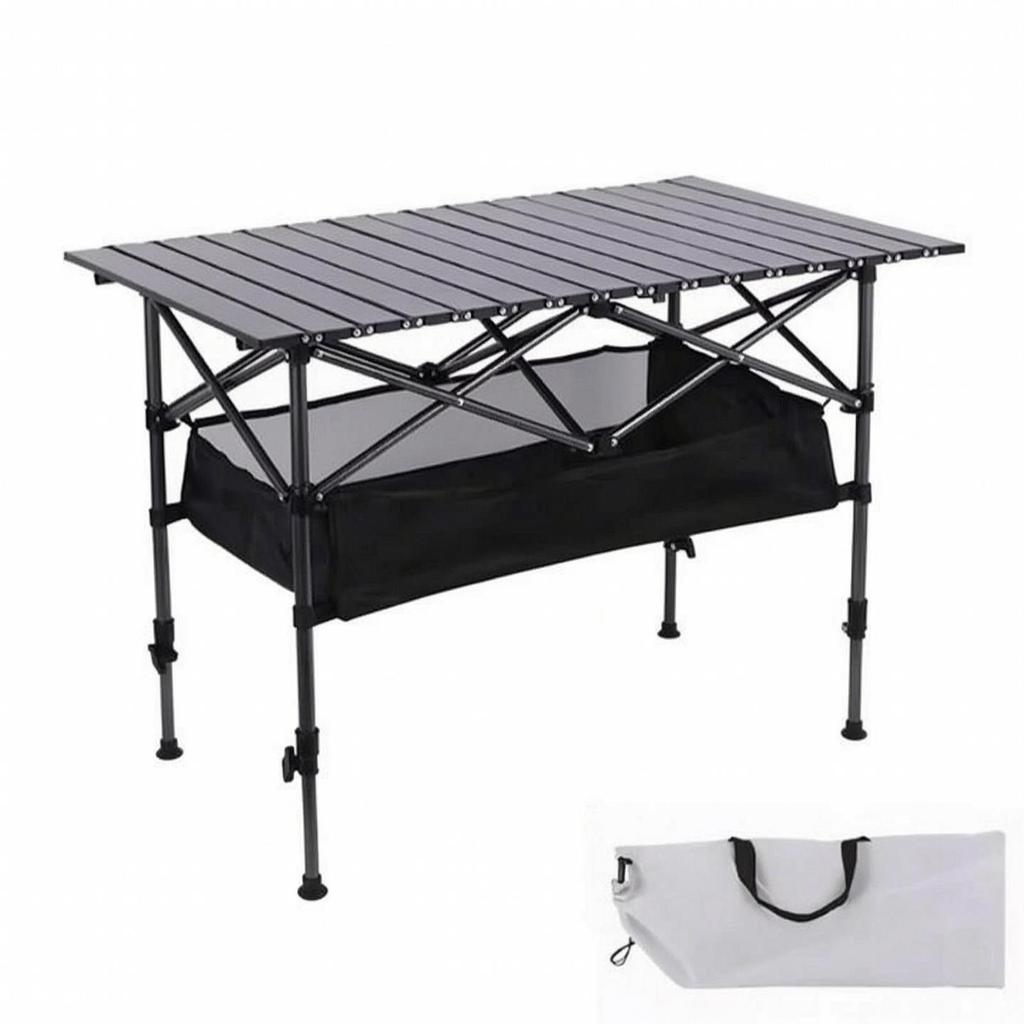 Compact Folding Camping Table Easy to Clean Furniture for Barbecues
