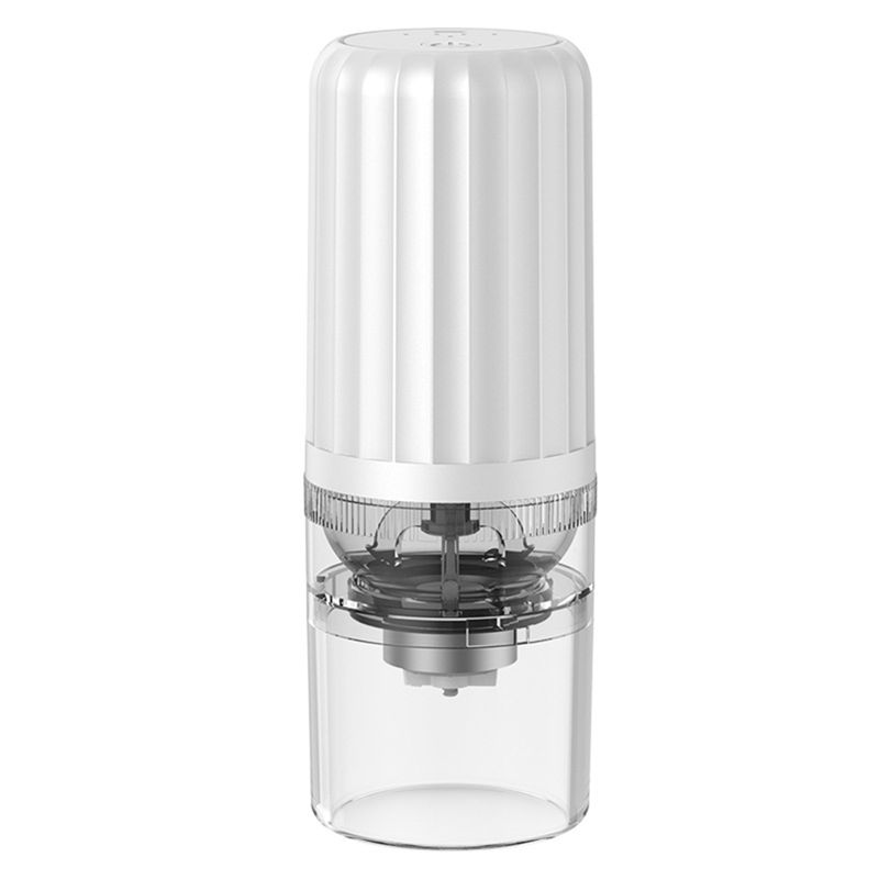 T02C!Adjustable Coffee Grinder Electric, Grinder, Spice Grinder, Coffee Bean Grinder, Espresso Grinder белый