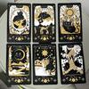 Entzückendes Katzen-Tarot-Deck 78 Karten Deck Schwarz - 10,3*6cm