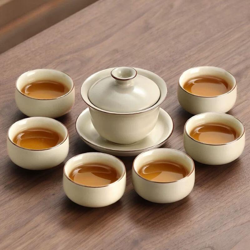 Anmu Ru Kiln Kung Fu Ceramic Tea Set