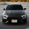 Black 2 Pack License Plate Frame For Car Matte Metal Aluminum Rust-Proof License Plate Holder Cover Gloss Black Front Rear Number Tag Frame For Men
