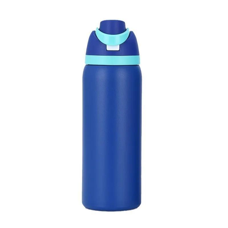 32oz Stainless Steel Thermos Cup Portable Sports Water Bottle Car Insulated Cup Outdoor Drinking Cup Kettle Travel Vacuum Flasks