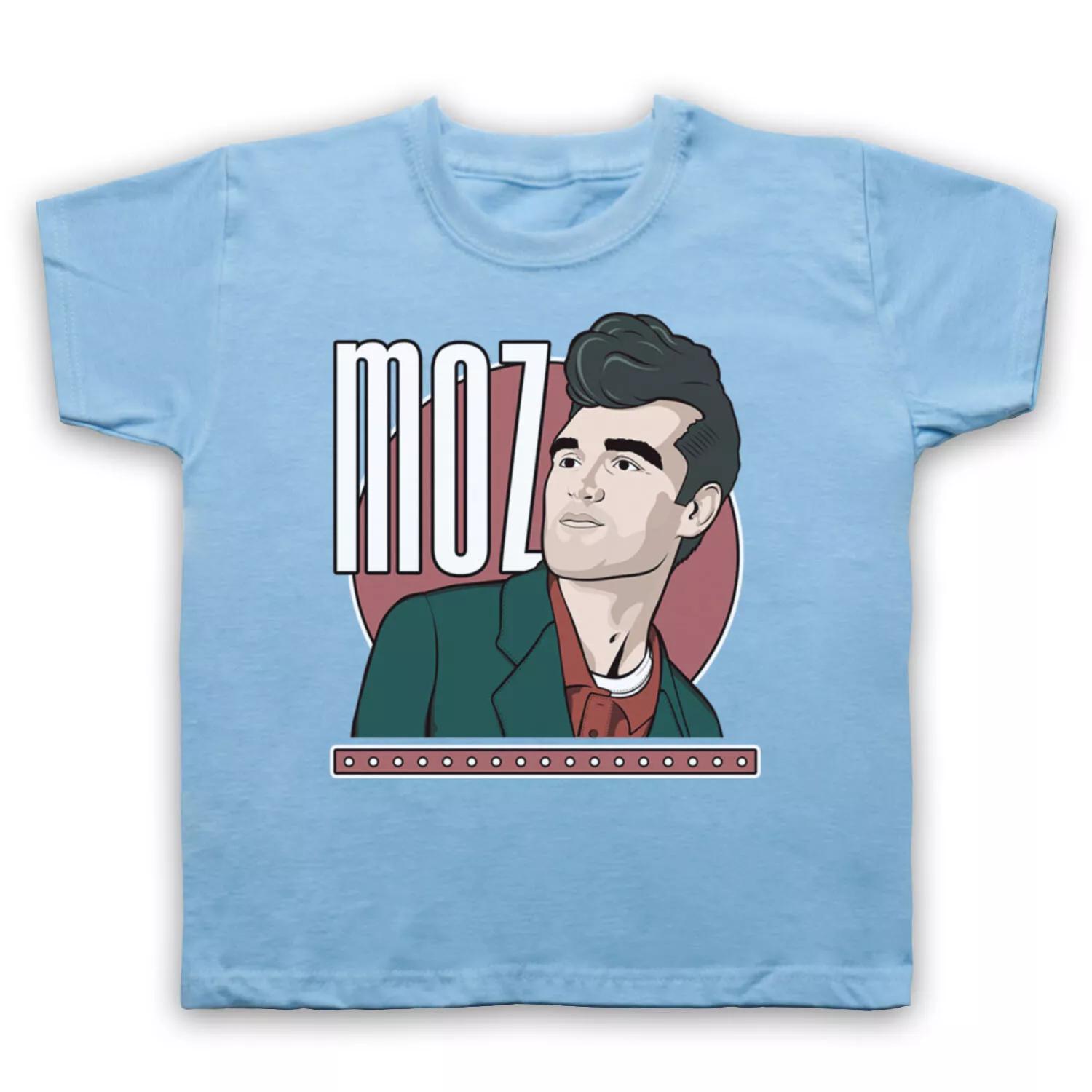 MOZ THE SMITHS UNOFFICIAL MORRISSEY ILLUSTRATION ROCK KIDS CHILDS T-shirt 100