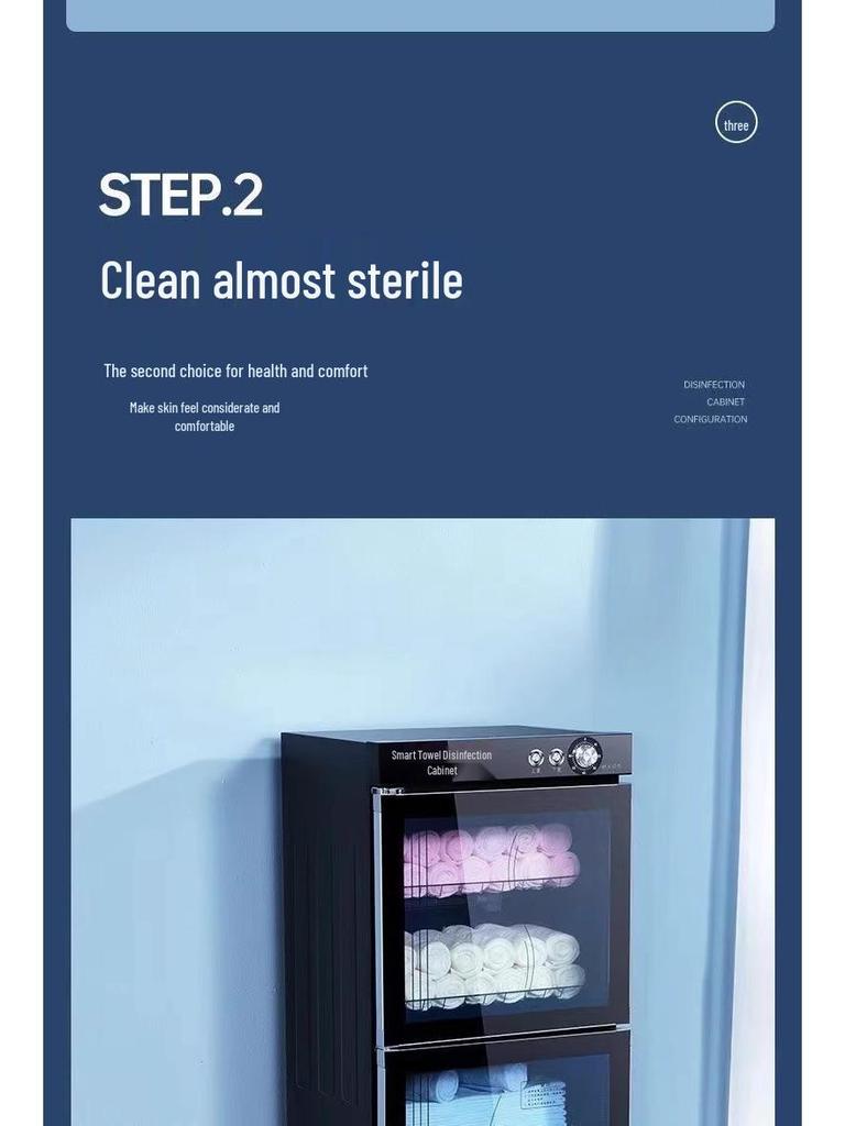 Ultraviolet Towel and Slippers Disinfection Cabinet for Hospitals and Barber Shops