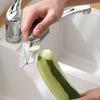 4 In 1 Stainless Steel Peeler, Multifunctional Vegetable Fruit Cutter, Potato Apples Carrot Peeler with Bottle Opener And Scaler