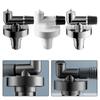 Home Improvement Pipe Seal Floor Drain Joint For Washing Machine 10*8*3cm Accessories Anti-odor Grey/white/silver