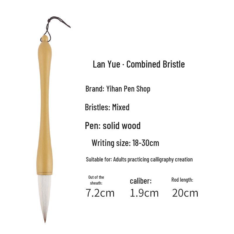 Large Character Chinese Calligraphy Pen Set - Fu Character, Kaishu, Xingshu, Caoshu Styles