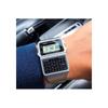 Casio Data Bank DBC-611-1DF Unisex Silver Digital Watch Imported Model