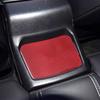 Bright Red Carbon Fiber Car Rear Storage Box Decoration For Camaro 16 17 18 19