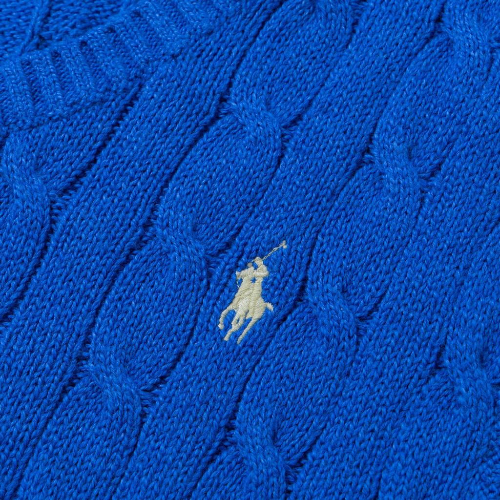 Polo Ralph Lauren Solid Color Logo Embroidered V-Neck Sleeveless Vest Men vests Blue 710860352-002