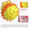 Dog Toy Teeth Grinding and Feeding Device Suction Cup Ball Interactive Chewing Toys Teeth Cleaning Pet Products Dog Accessories Squeaky Treat Ball