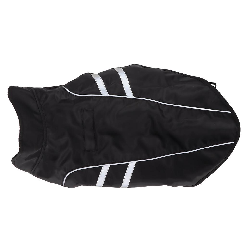 Hunde Regenjacke Leicht Verstellbar Wasserdicht Haustier Poncho mit Reflektorstreifen für Haustiere Hunde S