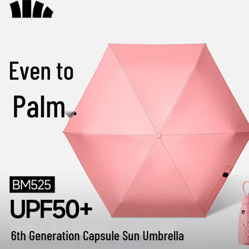 Beneunder UV Protection Folding Capsule Sun Umbrella