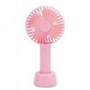 Portable Handheld USB Mini Fan with Foldable Neck and Digital Display