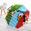 Mickey Mouse, Minnie Mouse Automatic Opening and Closing Umbrella, Compact Travel Umbrella, Lightweight and Portable, Suitable for Beach Com
