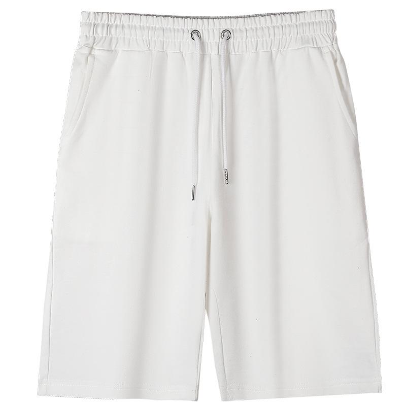 Korean Casual High Waist Cotton Terry Shorts - Parent-Child Summer Style