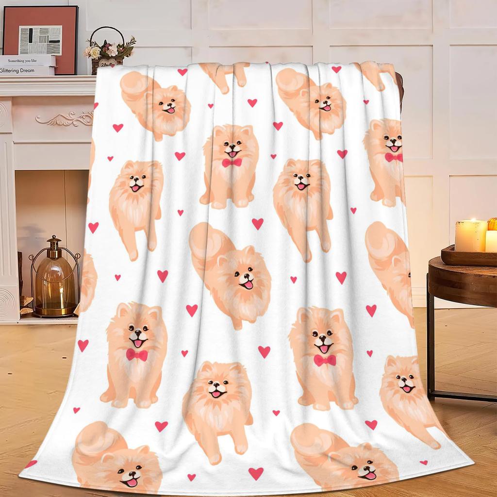 Cartoon fish animal Printed Blanket for Sofa Bed Travel Camping Living Room Office Conditioning Blanket for All Seasons Gifts