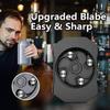 1er-Pack Dosenöffner Tragbar Starter Bier Getränkeöffner (grau)