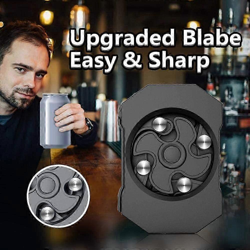 1er-Pack Dosenöffner Tragbar Starter Bier Getränkeöffner (grau)