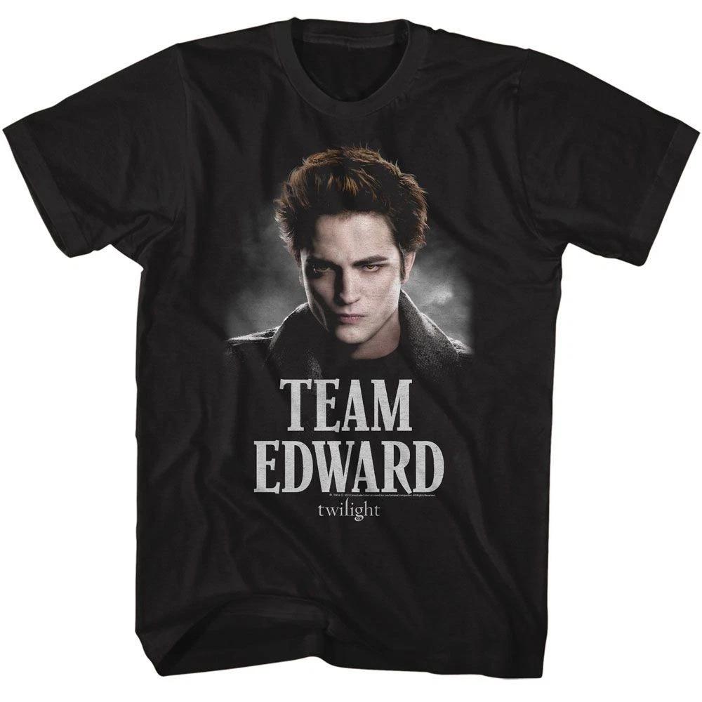 Twilight - Team Edward - American Classics - Solid Black Short Sleeve T-Sh 100