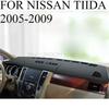 FOR NISSAN TIIDA 2005-2009  Car Dash Mat Dashmat Dashboard  Cover Sun Shade Dash Board Cover Carpet  Accessories
