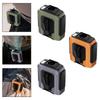 Waist Clip Fan Flashlight 100 Gears Strong Wind Hands Freely Belt Clip Fan for Farm Courier Cycling Hiking Outdoor Activities