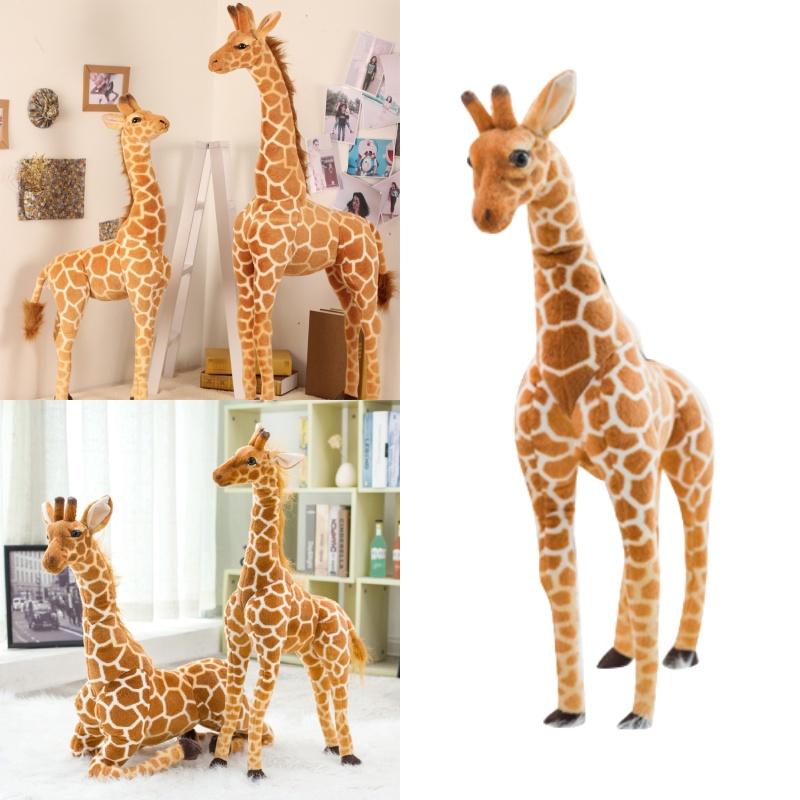 Realistic Giraffe Plush Toy For Kids Perfect Photo Prop And Gift For Birthdays And Holidays