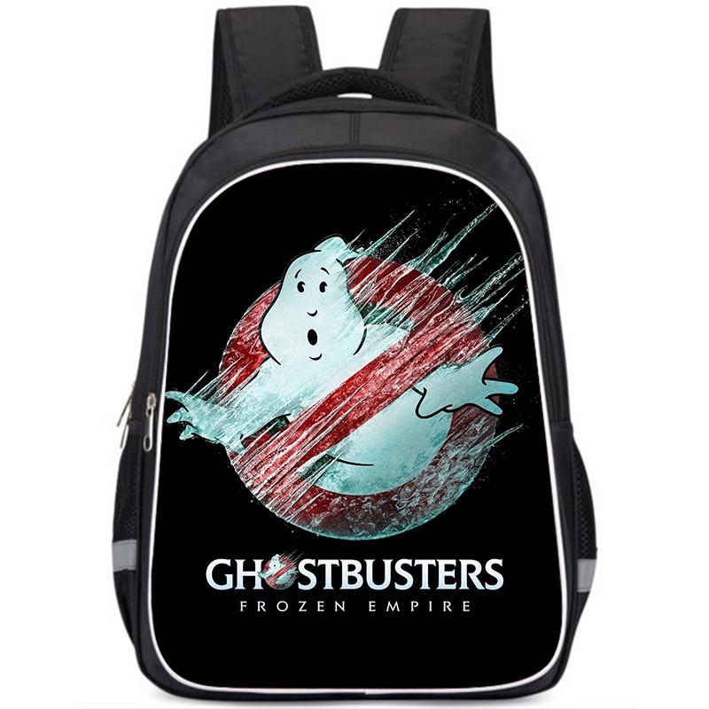 Ghostbusters Frozen Empire Oxford Backpack Stylish School Bag For Boys And Girls