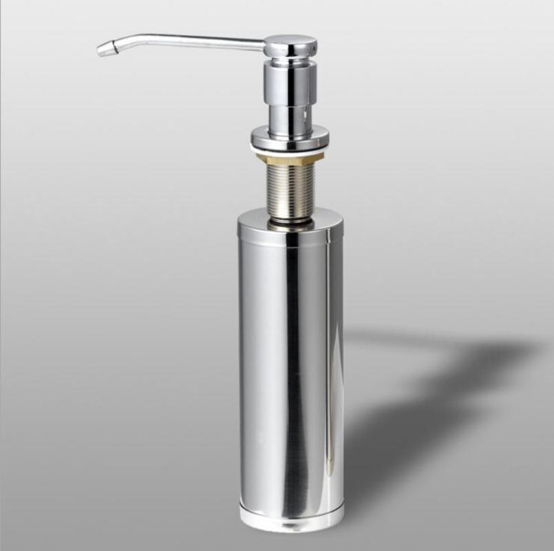 Copper Head + Stainless Steel 220ml Hand Soap Sink Soap Dispenser Dispenser Detergent Capacity Dispenser for Kitchen Bathroom Supplies | Dispenser Dis