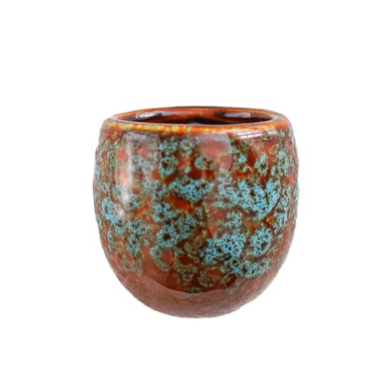 Mini Ceramic Vase Refrigerator Magnet, 3D Chinese Style Flower Vase Fridge Magnet, Home Office Kitchen Locker Decoration Magnet