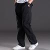 Men's Summer Workwear Casual Washed Cotton Pants, Multi-Pocket, Plus Size M-6XL