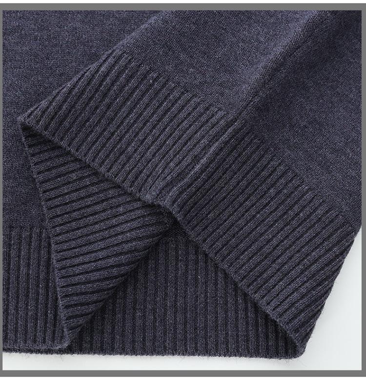 Women's High-End Knit Wool Lapel Sweater - Stylish Spring/Autumn Outerwear Versatile Top
