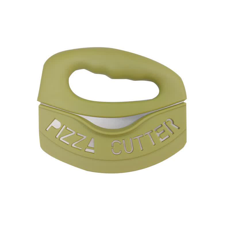 MDNG Stainless Steel Semi-Circular Pizza Cutter