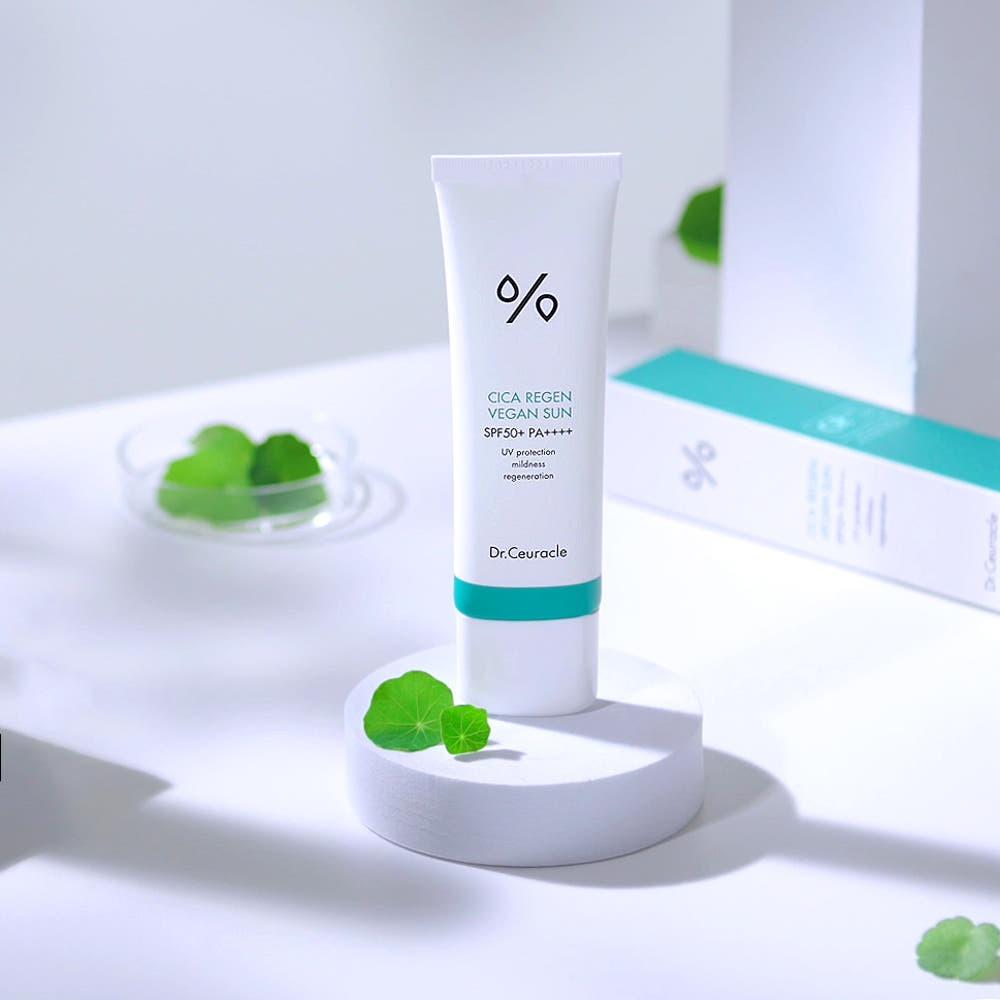 Dr.Ceuracle Cica Regen Vegan Sun SPF50+ PA++++ Hydrating Sunscreen 50ml