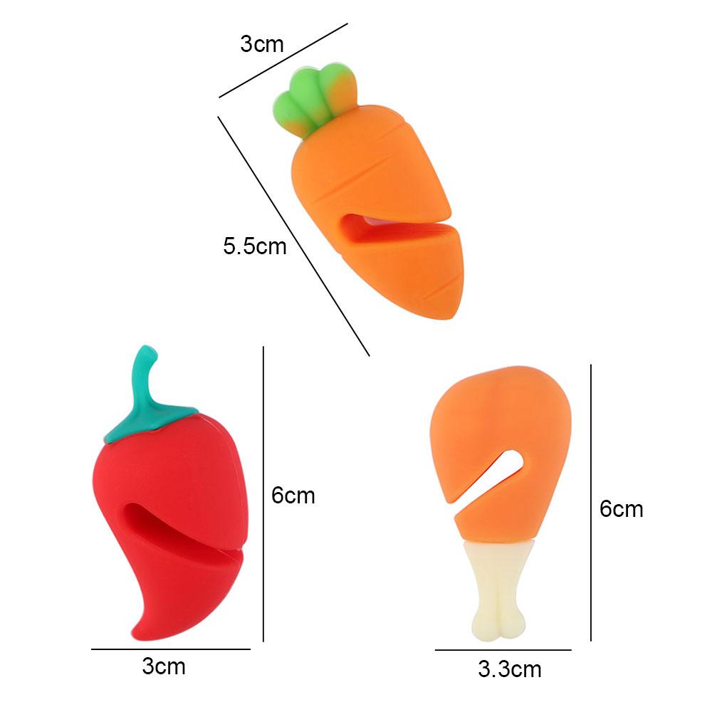 Silicone World 1PC Spill-proof Lid Lifter For Soup Pot Lid Stand Silicone Heat Resistant Holder Keep The Lid Open Kitchen Tools